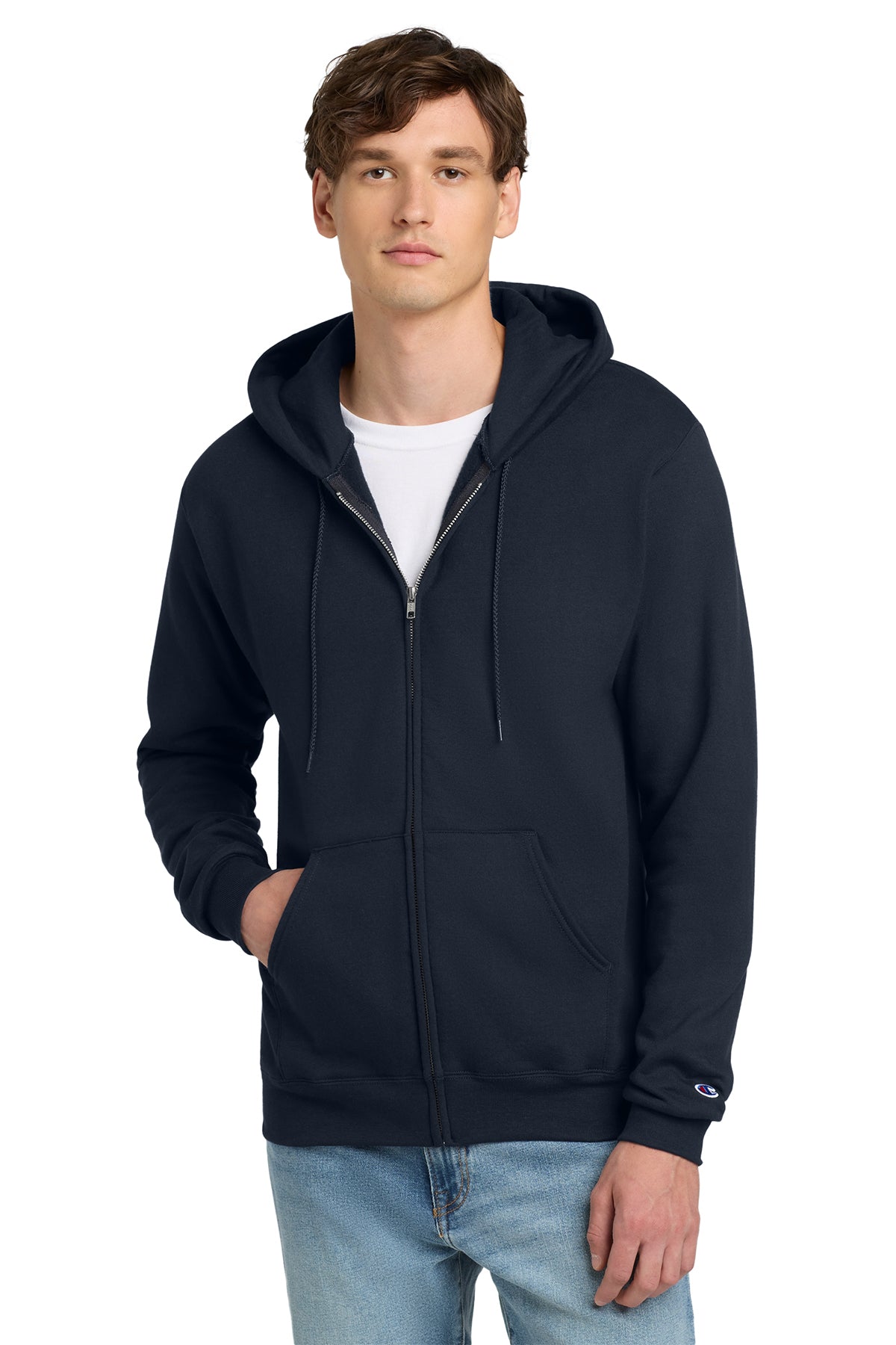 Full-Zip Hooded Sweatshirt