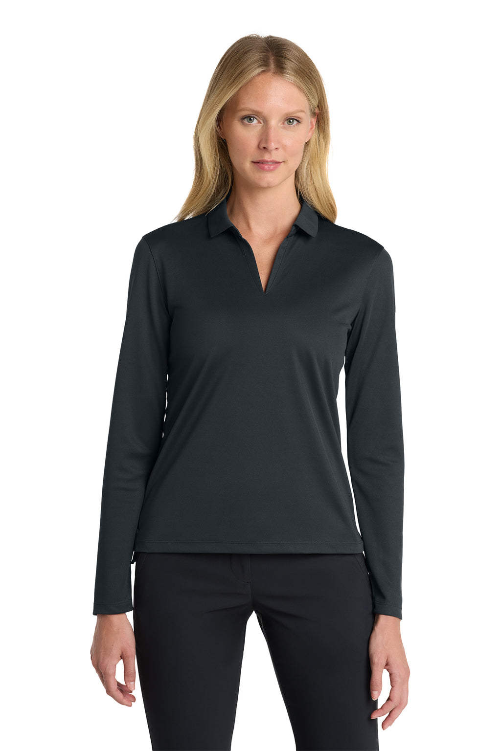 Ladies Dri-FIT Micro Pique 2.0 Long Sleeve Polo