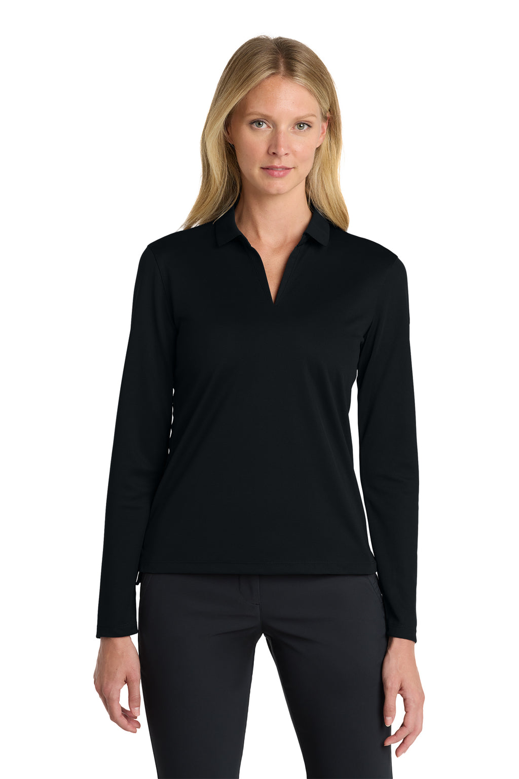 Ladies Dri-FIT Micro Pique 2.0 Long Sleeve Polo