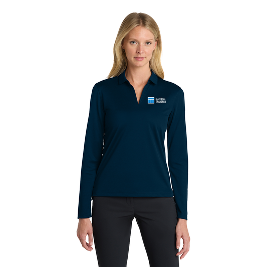 Ladies Dri-FIT Micro Pique 2.0 Long Sleeve Polo
