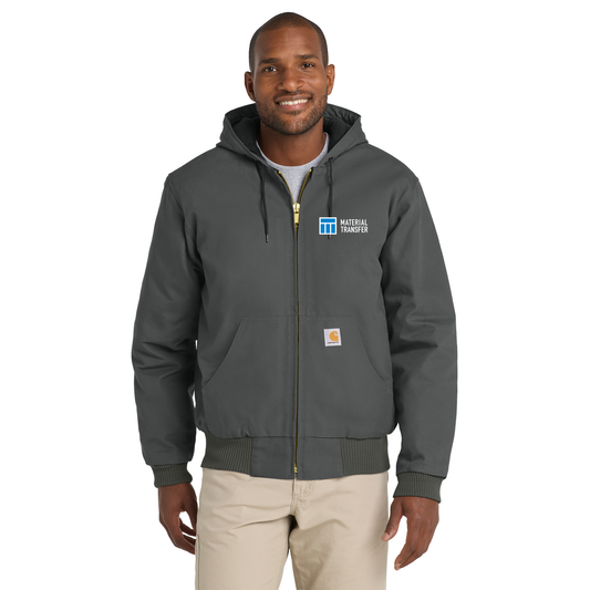 Quilted-Flannel-Lined Duck Active Jacket