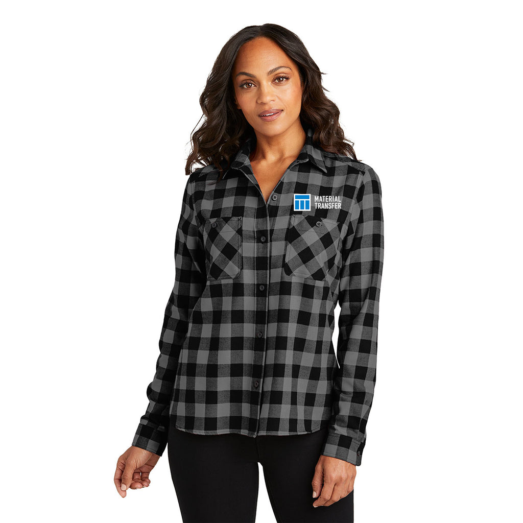 Women's Plaid Flannel Shirt