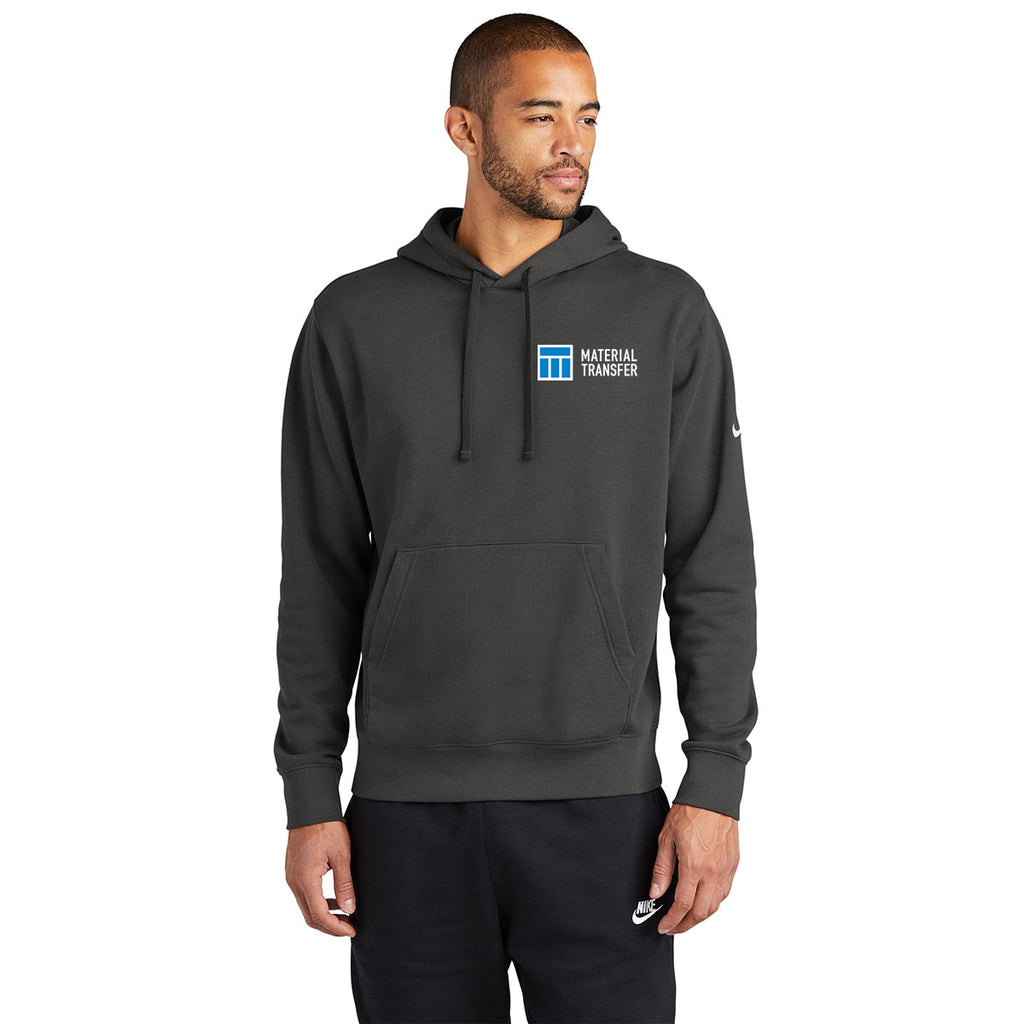 Club Fleece Sleeve Swoosh Pullover Hoodie