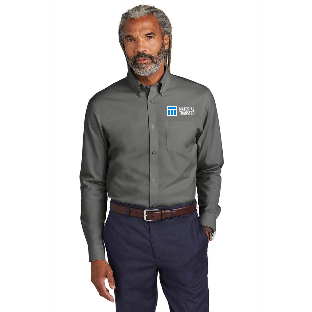 Wrinkle-Free Stretch Pinpoint Shirt