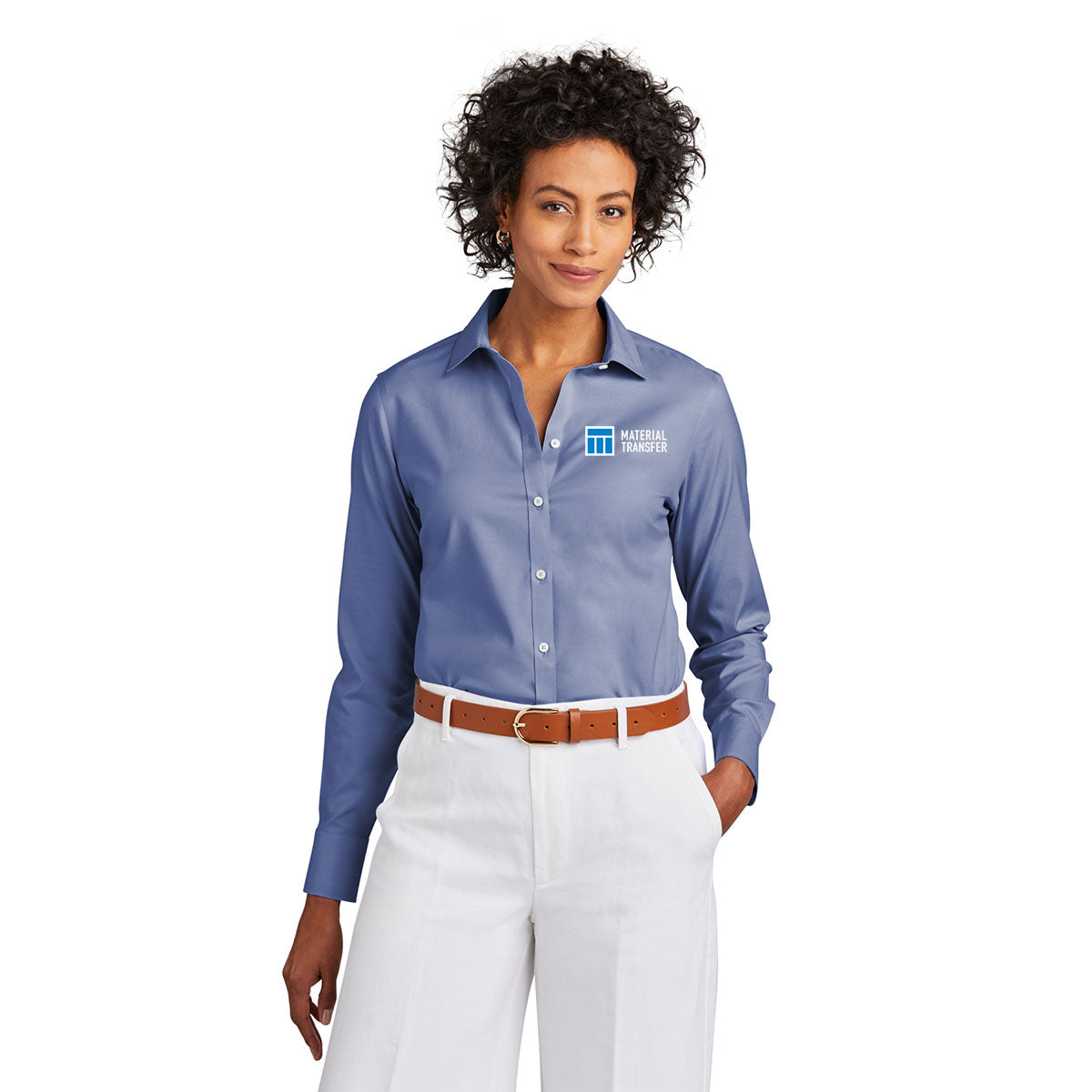 Women’s Wrinkle-Free Stretch Pinpoint Shirt