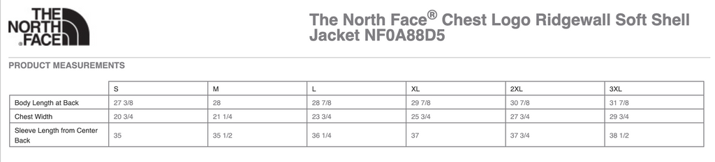 Chest Logo Ridgewall Soft Shell Jacket