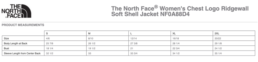 Womens Chest Logo Ridgewall Soft Shell Jacket