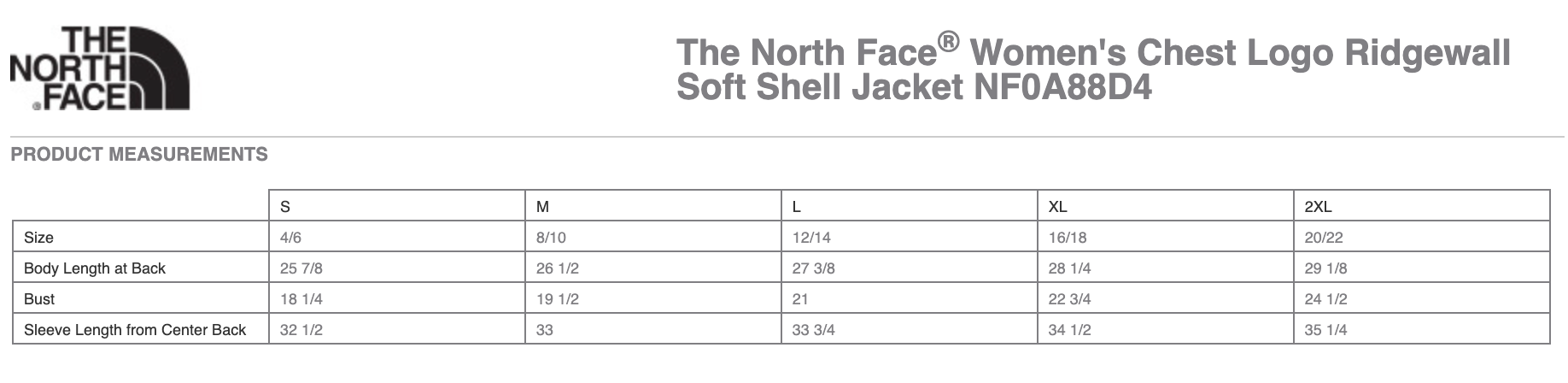 Womens Chest Logo Ridgewall Soft Shell Jacket
