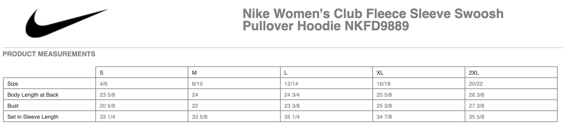 Women's Club Fleece Sleeve Swoosh Pullover Hoodie