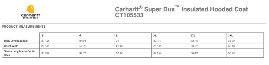 Super Dux Insulated Hooded Coat
