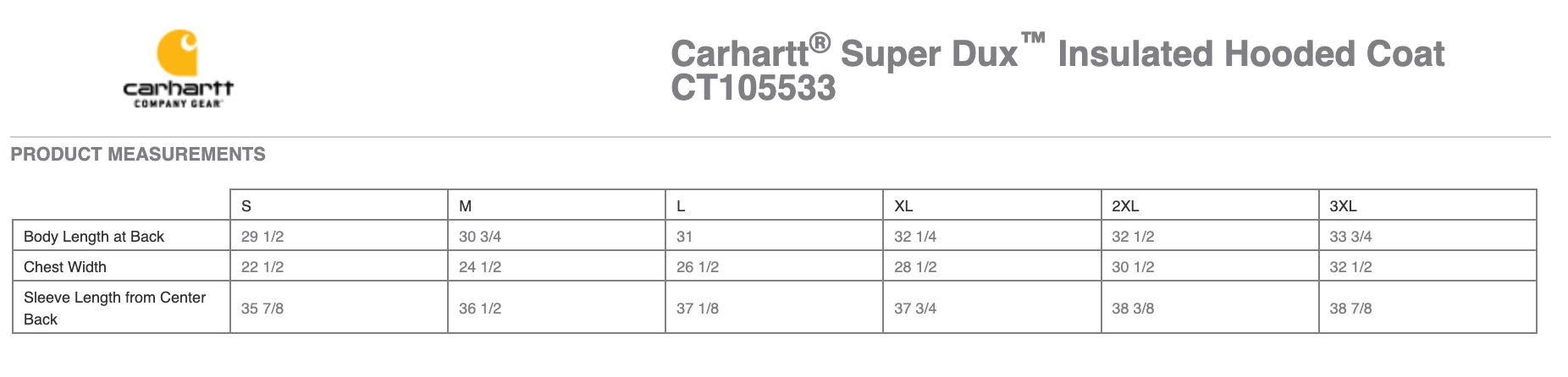 Super Dux Insulated Hooded Coat