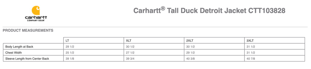 Tall Duck Detroit Jacket